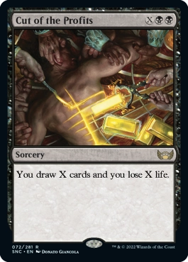 the mtg card 'cut of the profits'