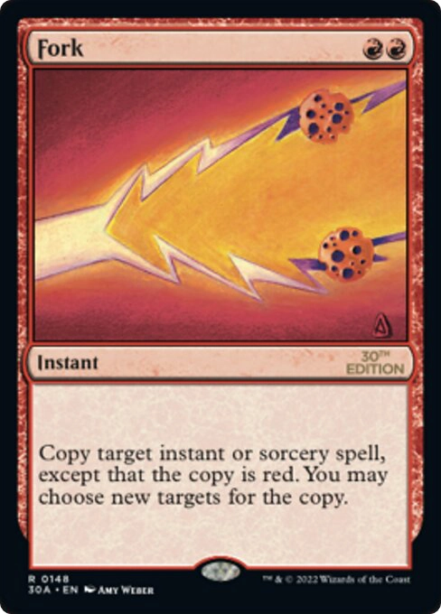 the mtg card 'fork'