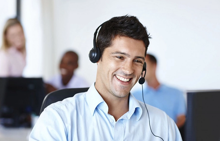 A call support worker