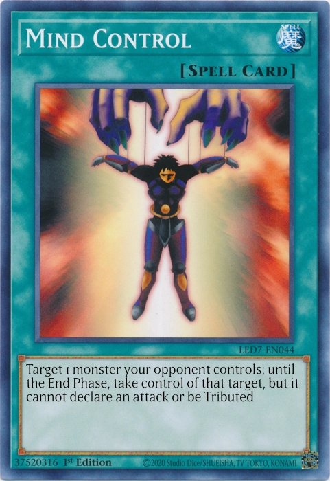 the yu-gi-oh card 'mind control'